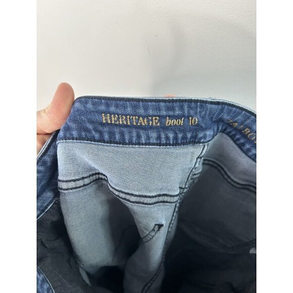 Talbots Heritage Straight Dark Wash Womens Size 10 - Picture 9 of 11